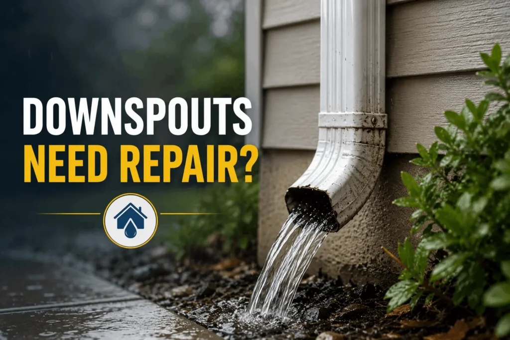Signs Your Downspouts Need Repair Before Florida’s Rainy Season